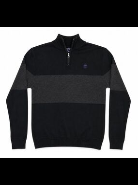 Cherokee Quarter Zip Sweater Mens Medium